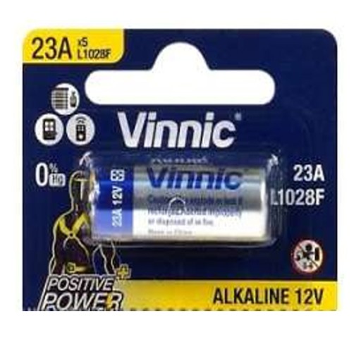 BATÉRIA VINNIC 23A L1028F Diaľkové ovládanie GATE 12V 1ks