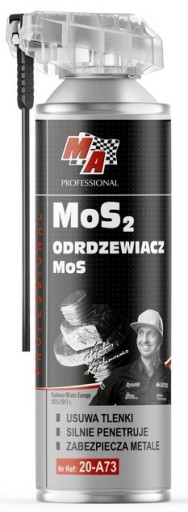 MA Professional MoS2 odstraňovač hrdze + 500ml aplikátor
