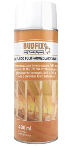 Kontaktné lepidlo na parotesnú fóliu, 400 ml, montáž, lepenie, upevnenie