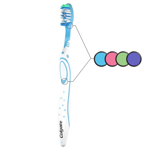 Zubná kefka COLGATE MaxWhite MEDIUM 2 ks + ZADARMO