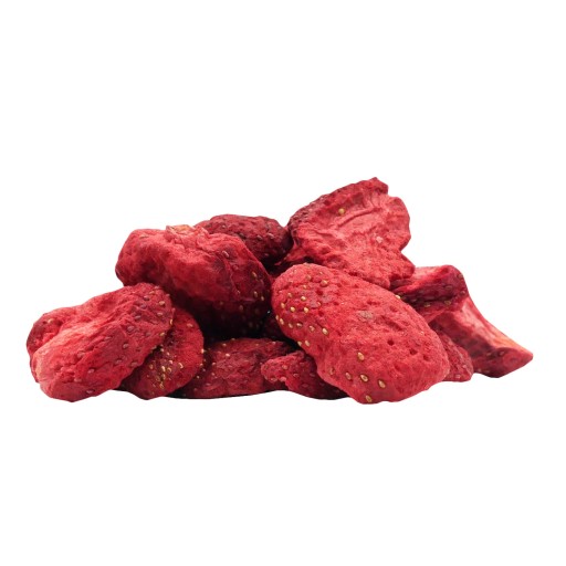 MRAZOM SUŠENÉ JAHODY jahodové plátky 25g