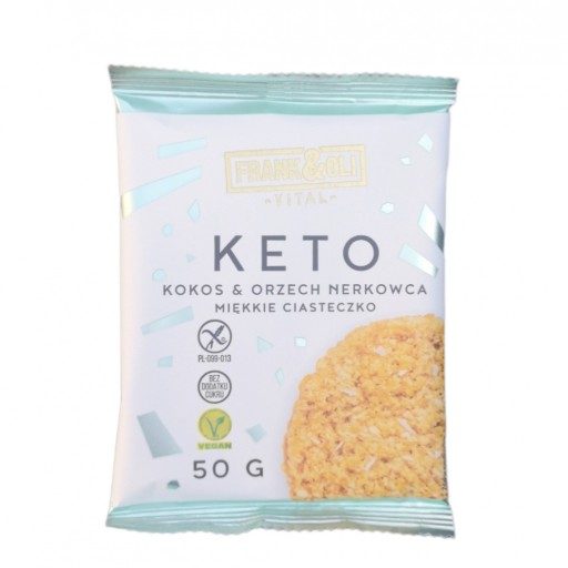Keto kokosové sušienky 50g - Frank&Oli