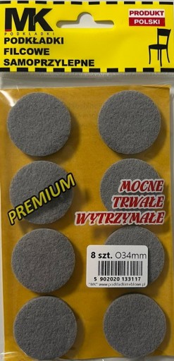 PREMIUM FI PLSTENÉ PODLOŽKY 34MM GRAFIT