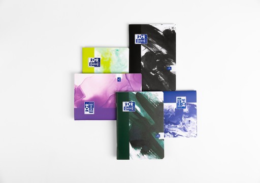 OXFORD PAINT NOTEBOOK A5/60K MRIEŽKA S OKRAJOM