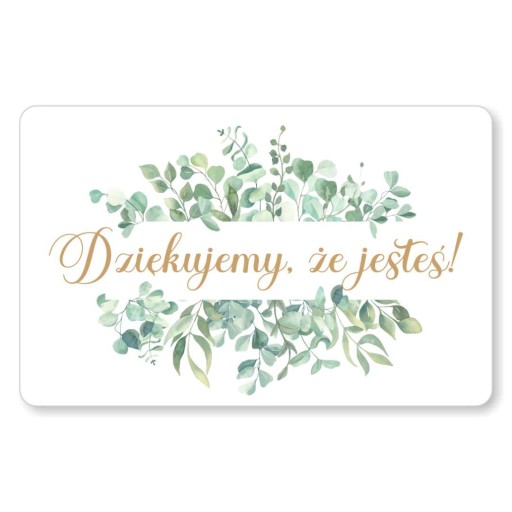 VIGARIES s klipom, kartičky do pohára pre hostí, ĎAKUJEME, prvé sväté prijímanie