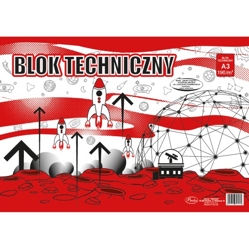 Technický blok A3 190g Protos