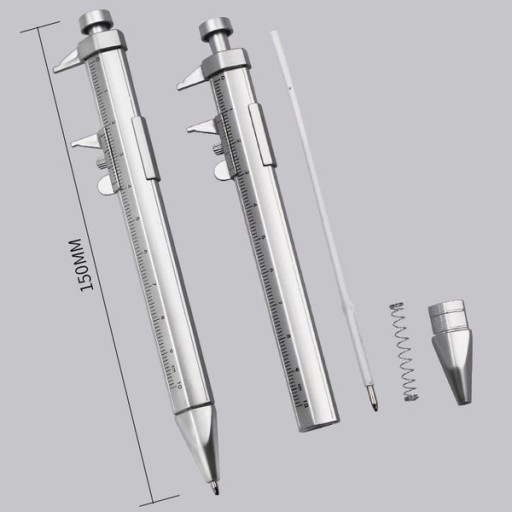 Posuvné meradlo 2v1 s perom 0-100mm