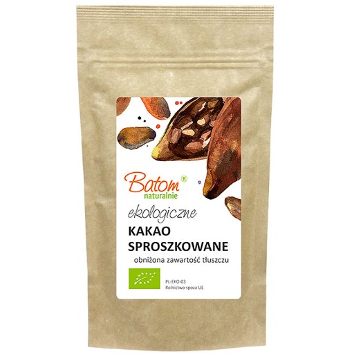 Odtučnený kakaový prášok BIO 250g - BATOM