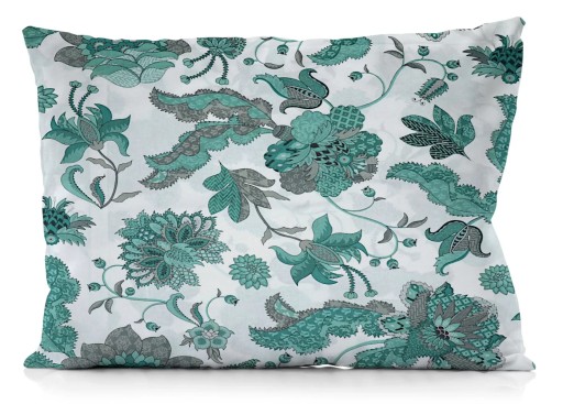 Obliečka na vankúš 70x80 Satin Bavlna - Vegetation
