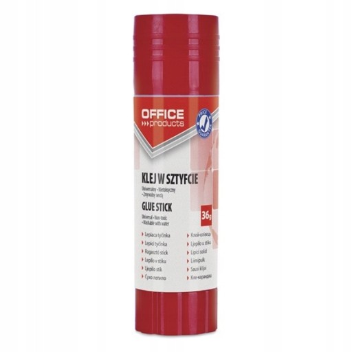 Školská lepiaca tyčinka 36g, sada 12 ks
