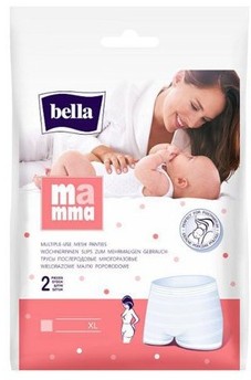 PÓRODNÉ NOHAVIČKY BELLA MAMMA SIEŤOVANÉ XL