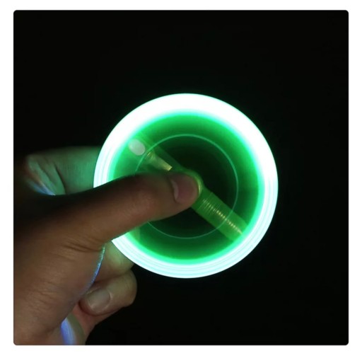 Fidget spinner Pop it svietiace trikové LED herné pero