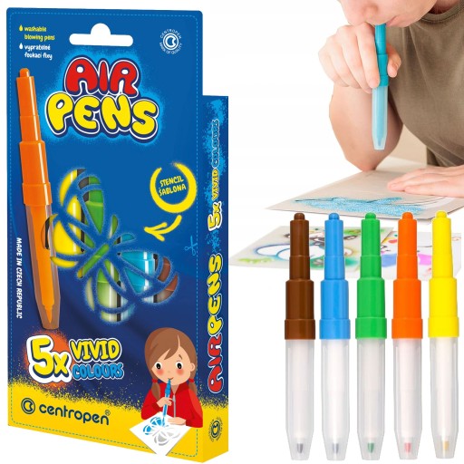 Centropen art set 1 ks AIRPENS Vivid 1500/5 nafukovacie fixy