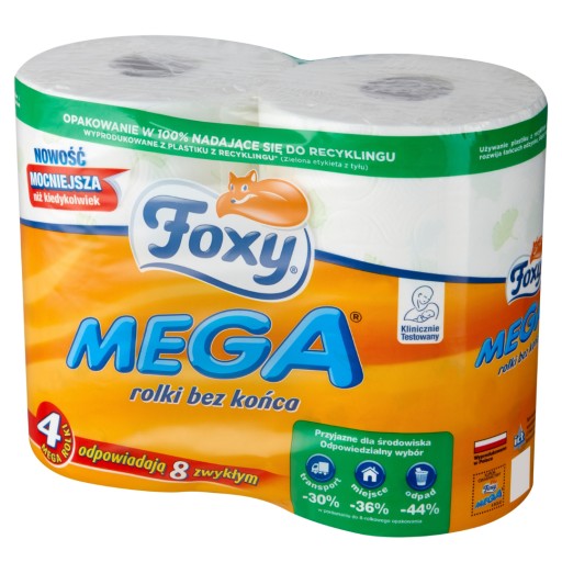 Toaletný papier FOXY MEGA A'4