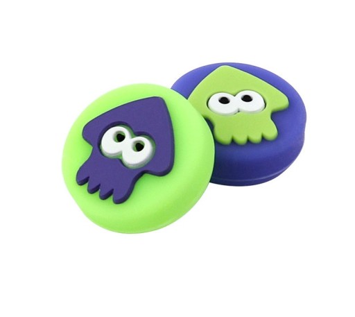 2x ERASER OVERLAYS ANALOGS SWITCH OLED Splatoon 3