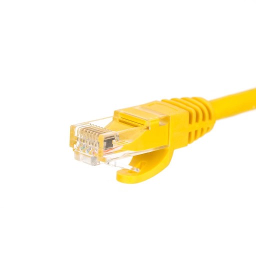 Netrack patch kábel RJ45 kat. 5e UTP, 7m žltý