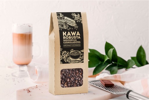 Robusta káva Indonézska čokoláda 100 g.