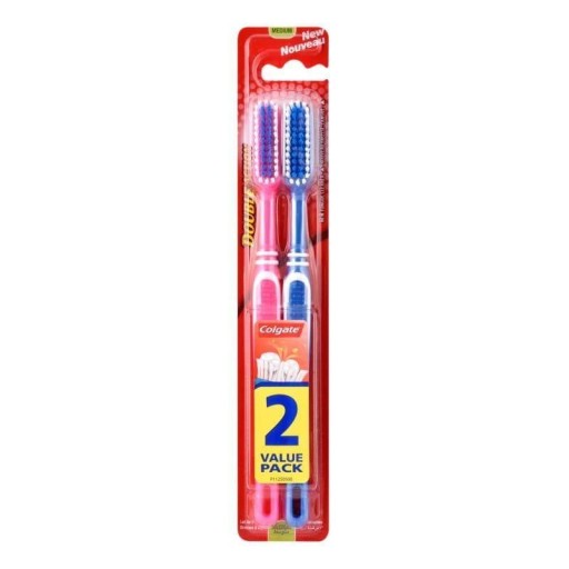 COLGATE AKCIA ZUBNÁ KEFKA MEDIUM DUOPAC