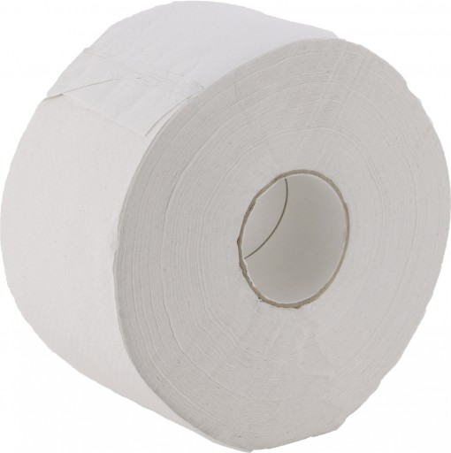 2x Toaletný papier 2-vrstvový 19cmx140m biely