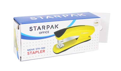 Zošívačka 20k 24/6 26/6 žltá STARPAK