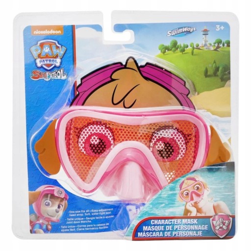 PAW PATROL SKYE PLÁVACIA MASKA PRE DETI