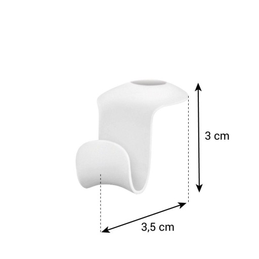 Spojovacie háčiky na vešiaky FANCY HOME, 10 ks.