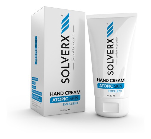 Solverx Atopic Skin Hand cream - zmäkčujúci 50 ml