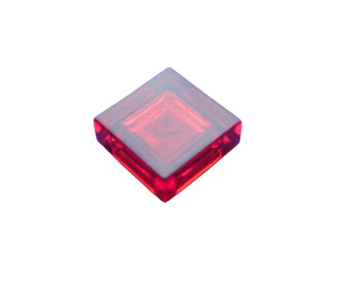 LEGO 3070b 3070 Plochá dlaždica 1x1 dlaždica Trans Červená 3003941 6254248