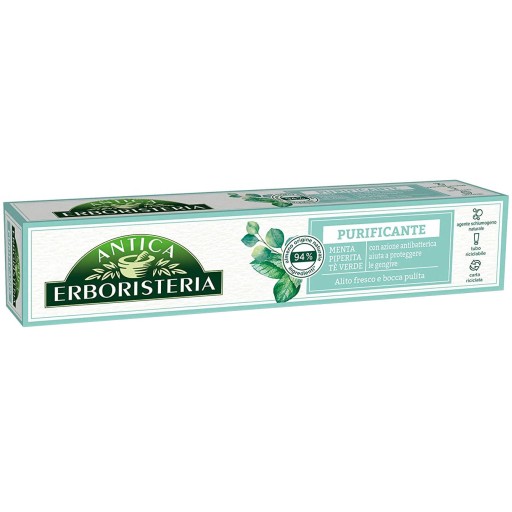 ANTICA ERBORISTERIA ZUBNÁ PASTA S MÄŤOU OSVIŽUJÚCI DYCH 2x75 ml