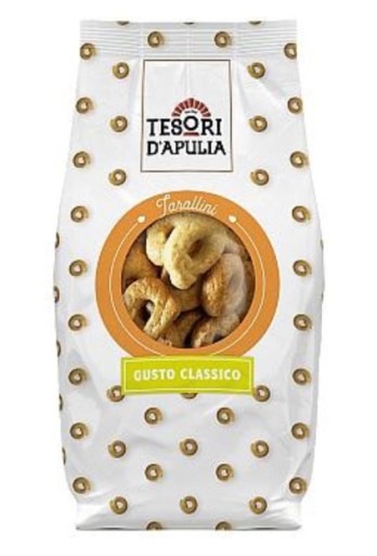 Talianske praclíky Taralli Tarallini Gusto Classico TESORI 200g