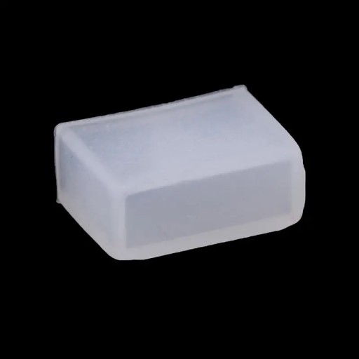 Sada 5 kusov koncoviek pre LED pásy NEON FLEX 6 x 12 mm