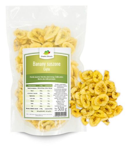 BANÁNOVÉ ČIPSKY banán sušený BEZ KONZERVANTOV 500g