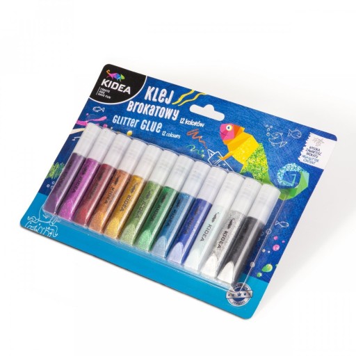 GLITTER GLITTER 12 FARIEB 6 ml KIDEA