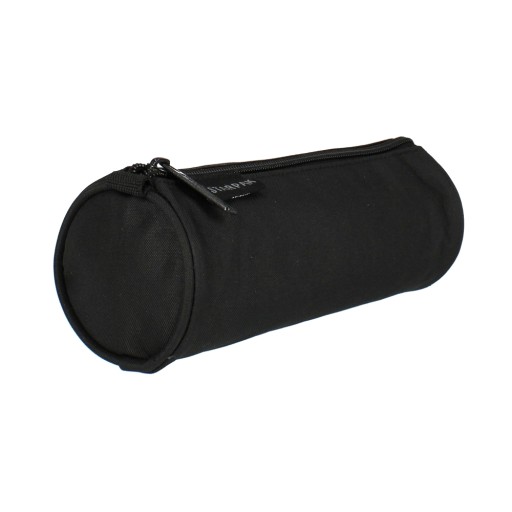 Školský peračník, tuba, 1 zips, čierny, čierny STARPAK