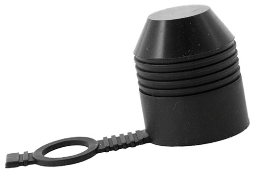 KRYT ŤAŽNÉHO HÁKU, ČIERNA GUMA L1S44