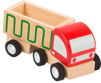DREVENÝ DVOJDIELNÝ VOZÍK TIR AUTO