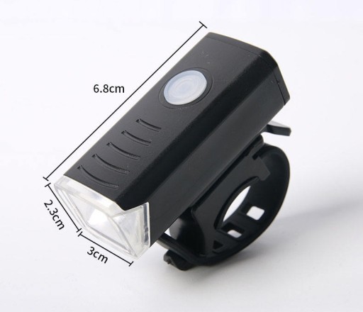 Dobíjacie LED svetlo na bicykel 800mAh