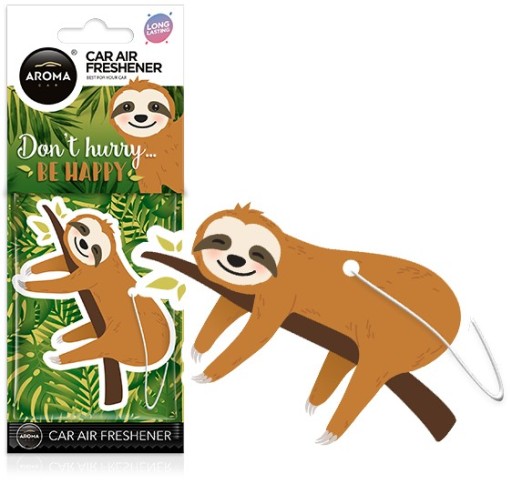Prívesok vône Aroma Car SLOTH SLOTH DAISY