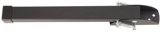 SILNÉ PODPORNÉ NOHY PRE DVERE BRÁNY 30CM PROFIL 20x30MM ČIERNE POĽSKO