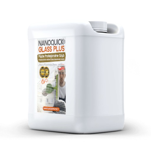 Profesionálny čistič skla NANOQUICK Glass Plus 1L