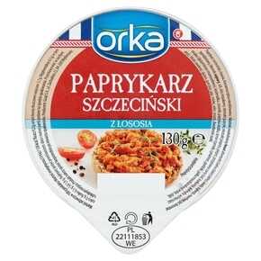 ORBA PAPRYKARZ SZCZECIŃSKI S LOSOSOM 130G