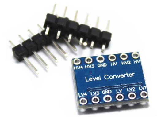 4-kanálový I2C konvertor logickej úrovne