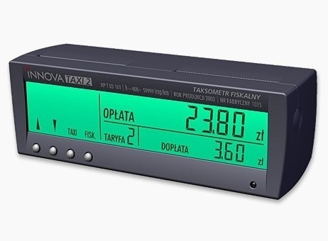 Valčeky pre fiškálny taxameter INNOVA TAXI 2
