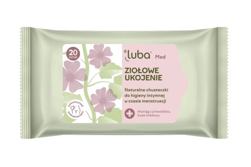 Luba Med obrúsky na intímnu hygienu 20 ks.