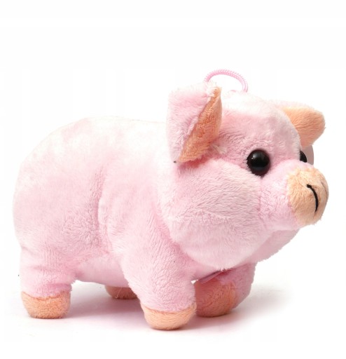 ružové prasiatko maskot 20cm prasiatko so zvukom. 3422