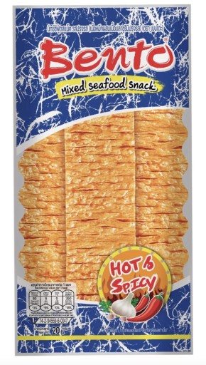 Snack Kalmar Hot & Spicy Blue 20g Bento