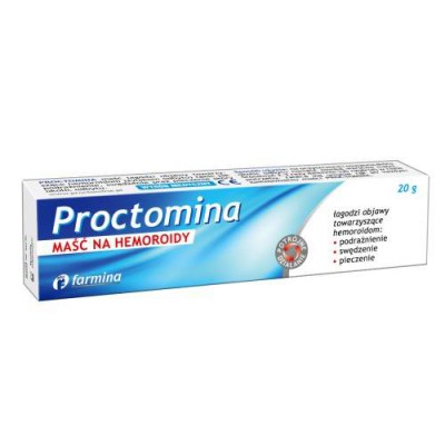 Proctomina masť na hemoroidy, 20 g