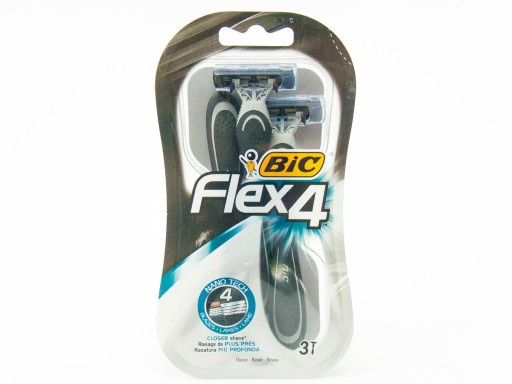 BIC FLEX 4, SHARVERS PRE MUŽOV, 3 KUSY