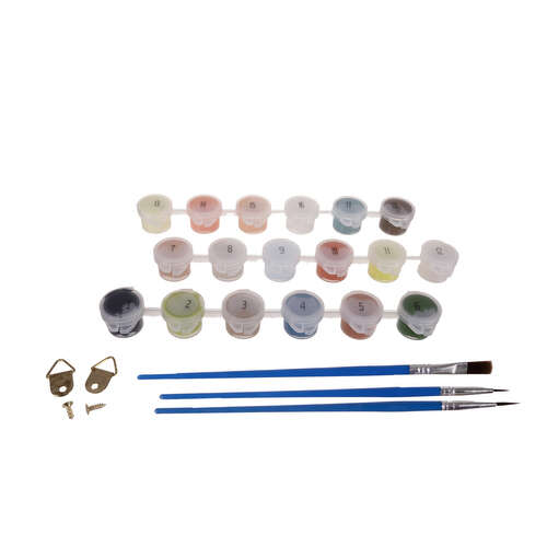 MAĽUJEME PODĽA ČÍSEL MAĽUJEME OBRAZ PRE DETI SET 47X58CM