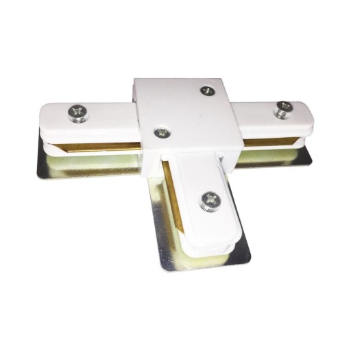TRACK LIGHT Biely konektor lampy typu T